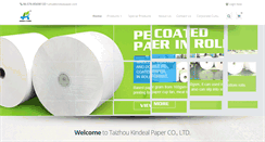 Desktop Screenshot of kindeal-paper.com